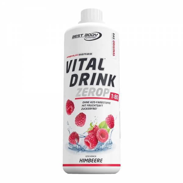 Vital Drink Zerop Raspberry 1000ml botella